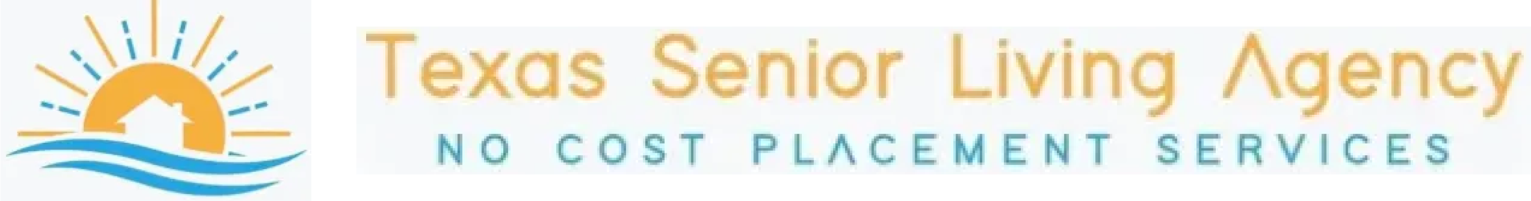Texas Senior Living Agency logo and text.